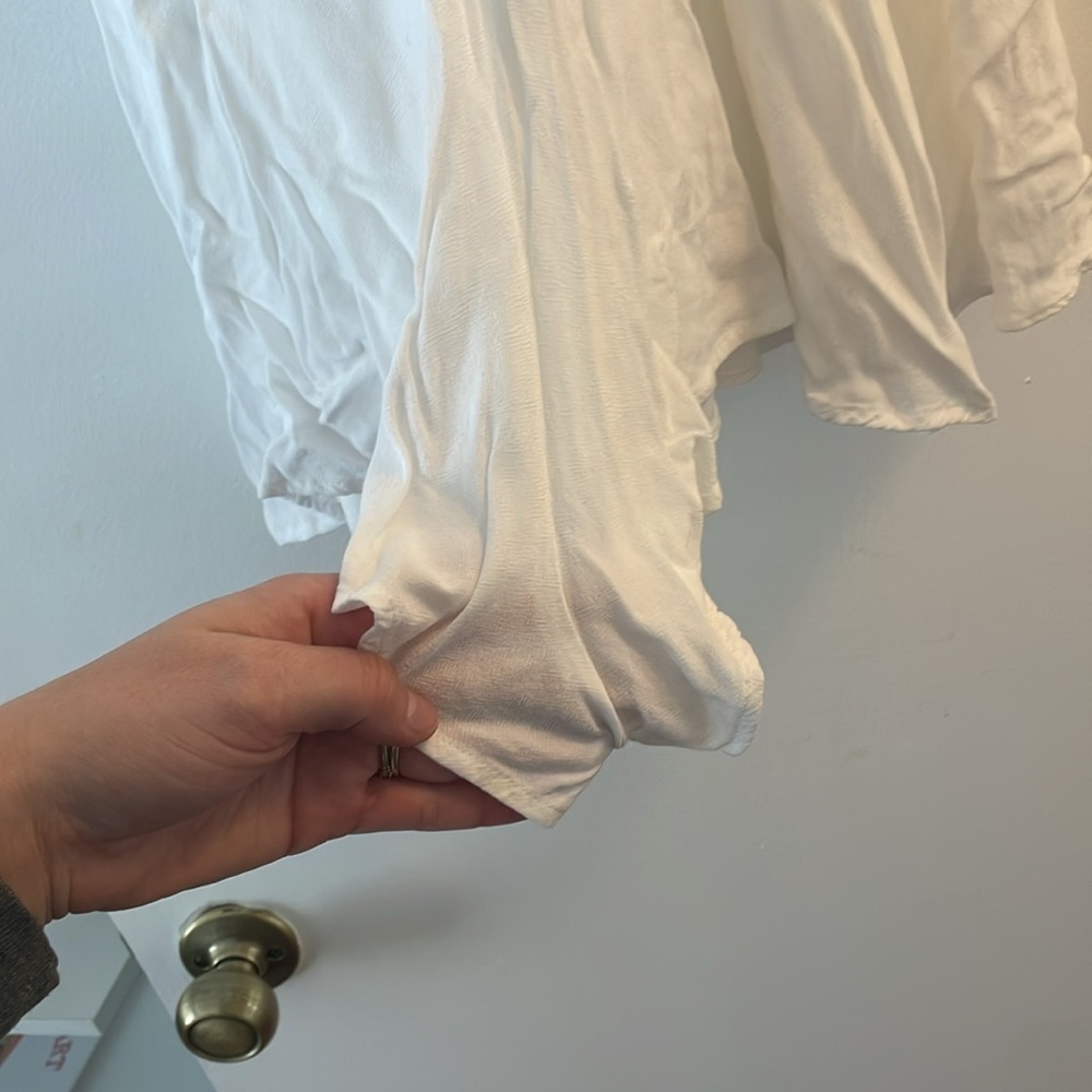 Lulus White Mini Wrap Romper - image 6